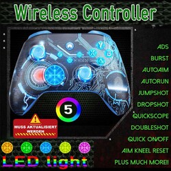 2025 NEU Wireless Controller Für Microsoft Xbox One, Series X/S PC Gamepad RGB
