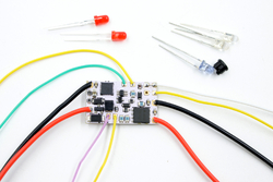 MPL QX2021 Rev. 3, Decoder für Carrera Digital 132/ 124, 12-18,5V DC inkl. IR...