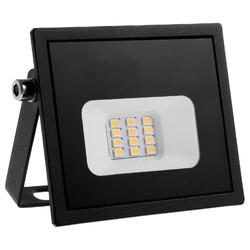 LED Fluter + Gelb Stativ mit Stecker Flutlicht Baustrahler Scheinwerfer 50W-200W