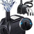 1500l/h Teichpumpe Super ECO Bachlaufpumpe Filterpumpe Teich WasserPumpe DE