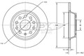 2x Bremsscheibe TOMEX Brakes TX 71-37 für VW SKODA SEAT AUDI PASSAT B6 Variant 6