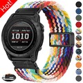 Quickfit Magnet Nylon Armband Für Garmin Fenix E 8 7 7X 6X 6 Pro 5X 5 3HR Ersatz