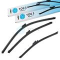 YOU.S WISCHER SET 280+600+475 mm VORNE + HINTEN für VW PASSAT Variant (365)
