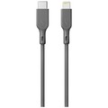 GP USB-Ladekabel USB 2.0 USB-C® Stecker, Apple Lightning Stecker 1.00 m Grau