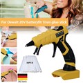 Für DeWalt XR DCB 18V Akku Heißklebepistole Kabellos Klebepistole mit 30 Stiften