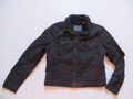Levi's Damen Jeans Jacke mit Teddy Fell gefüttert Gr. L Schwarz ! black Sherpa !