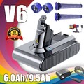 9500mAh Für Dyson V6 Akku DC58 DC59 SV03 SV09 DC74 DC62 DC61 6,0Ah / 2X Filter