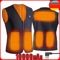 USB Heizweste Beheizte Weste Beheizbare Heizjacke Winter Wärmeweste Vest Unisex