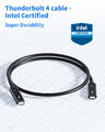 Original HP Thunderbolt 4 Kabel für HP Thunderbolt Dock 120W G4 4J0A2AA und mehr