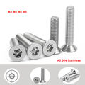 M3 M4 M5 M6 Sicherheitsschrauben Senkkopf TORX + PIN Edelstahl A2 VA Schrauben