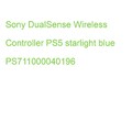 Sony DualSense Wireless Controller PS5 starlight blue PS711000040196