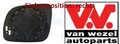 VAN WEZEL 5888838 Spiegelglas für Außenspiegel rechts für Seat für VW 