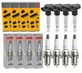 4x NGK Zündspule +4x Zündkerze Laser Iridium passend für Suzuki Swift IV FZ NZ