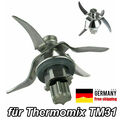 Vorwerk Thermomix TM31 Küchenmaschine Ersatz Messer Mixmesser Edelstahl 2024
