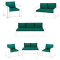Kissenpolster für Keter Allibert California Rattan Gartenmöbel Sofa Sessel