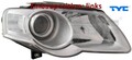 TYC 20-0734-05-2 Hauptscheinwerfer links Scheinwerfer Frontscheinwerfer für VW 