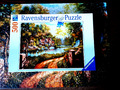 Ravensburger Puzzle 500 Teile  neuwertig  Cottage am Fluß  komplett