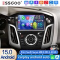 DAB+ Für Ford Focus MK3 2011-2018 Android 15 2+64G Autoradio Carplay GPS WiFi BT