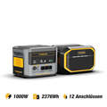 VTOMAN FlashSpeed 1000 Tragbare Powerstation 1000W +Zusätzliche Batterie 2376Wh