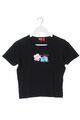 ESPRIT T-Shirt Damen Gr. DE 38 schwarz-pink-blau Casual-Look