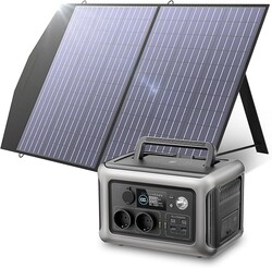 ALLPOWERS powerstation Mobile Stromversorgung Generatoren mit Solarpanel 100W
