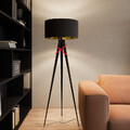 Lindby Benik Tripod-Stehlampe Standleuchte Wohnzimmerlampe SIEHE TEXT/FOTO841
