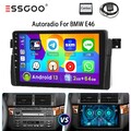Für BMW E46 3er 318 320 325 9" Autoradio Android 14 GPS Navi WIFI 64G Carplay BT