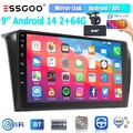 Kam DAB+ 64G Android 14 Autoradio Carplay GPS Navi WIFI RDS Für Mazda 3 2003-09