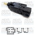 ORIGINAL® Meat - Doria Bremslichtschalter für Mercedes-Benz A-CLASS C-CLASS