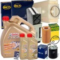 FILTERSET SATZ+CASTROL 5W30 ÖL für MERCEDES C E KLASSE GLK W204 W212 X204 CDI