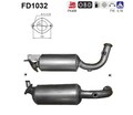 AS DPF Rußpartikelfilter Dieselpartikelfilter FD1032 Cordierit für OPEL VIVARO 2