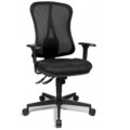 Topstar Profi Bürostuhl HEAD POINT SY Stoff Schwarz