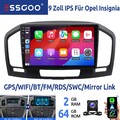 9" Autoradio Android 13 Für Opel Insignia A G09 2008-2012 KAM NAVI Carplay WIFI