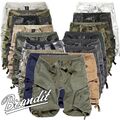 Brandit Vintage Herren Cargo Shorts Bermuda Kurze Hose Moleskin US Army Ranger
