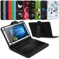 Tablet Hülle für Samsung Galaxy Tab A8 10.5 Tasche Tastatur QWERTZ Schutzhülle
