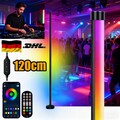 Dimmbar LED Stehleuchte Farbig Farbwechsel Stehlampe RGB Eckleuchte Ecklampe.