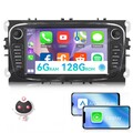 Android Autoradio für Ford Focus II Mk2 Mondeo C-MAX S-MAX Galaxy GPS Navi WIFI