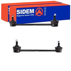 2X SIDEM KOPPELSTANGEN VORNE PASSEND FÜR RENAULT TWINGO SMART FORFOUR FORTWO |