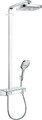 hansgrohe Raindance Select E Showerpipe 300 2jet mit ShowerTablet Select 300,