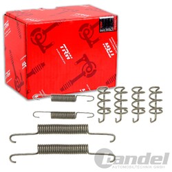 TRW ZUBEHÖR MONTAGE-SATZ HANDBREMSBACKEN für VOLVO S60 S70 S80 V70 XC70 XC90