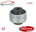 QUERLENKER LAGER LAGERBUCHSE VORNE NIEDRIGER DELPHI TD1854W 2PCS I NEU