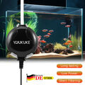 Aquarium Pumpe Super Leise Luftpumpe <35dB Mini Sauerstoffpumpe Rückschlagventil