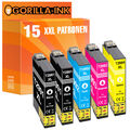 15 Patronen für Epson Expression Home XP-345 XP-352 XP-355 XP-432 XP-235 XP-245