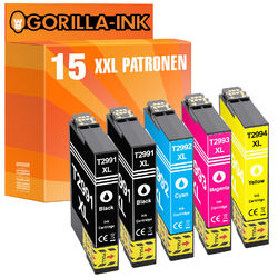 15 Patronen für Epson Expression Home XP-345 XP-352 XP-355 XP-432 XP-235 XP-245