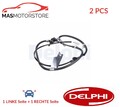 ABS SENSOR DREHZAHLFÜHLER PAAR DELPHI SS21343-12B1 2PCS A FÜR SUZUKI SPLASH