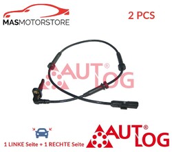 ABS SENSOR DREHZAHLFÜHLER PAAR AUTLOG AS4794 2PCS I NEU OE QUALITÄT