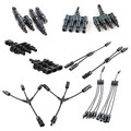 Solarstecker Steckverbinder Y-Stecker T-Verbinder Abzweigbuchsen Offgridtec