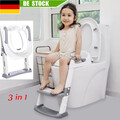 Toilettentrainer Kinder 3 in 1 Toilettensitz mit Treppe Kissengriff WC Sitz .