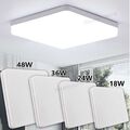 18W-48W LED Deckenlampe Deckenleuchte Panel Schlafzimmer Wohnzimmer Flur lampe