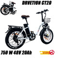 Drvetion Fat ebike Elektrofahrrad 48V 20AH Elektro-Faltrad 750W E Bike CT20